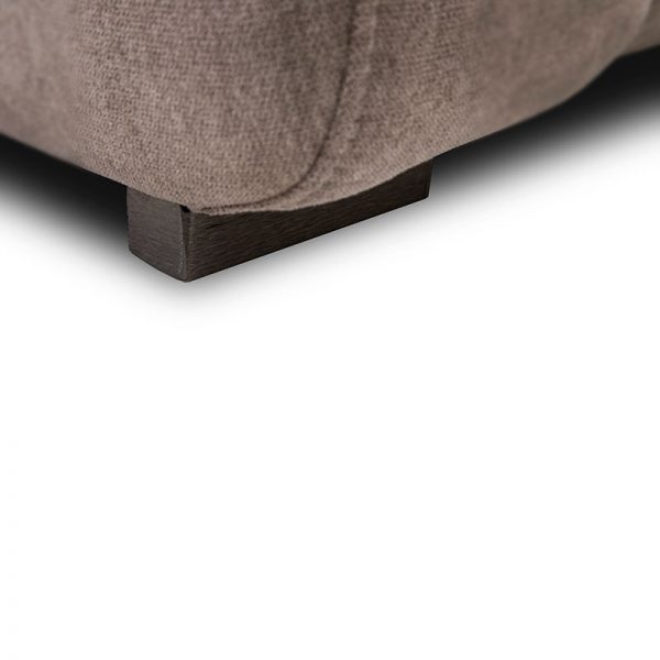 Mantanas u sofa lysebrun med recliner funktion ben