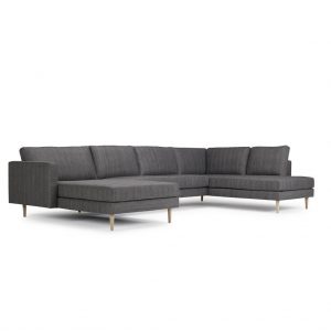 Kragelund Nabbe K 605 u-sofa – stof