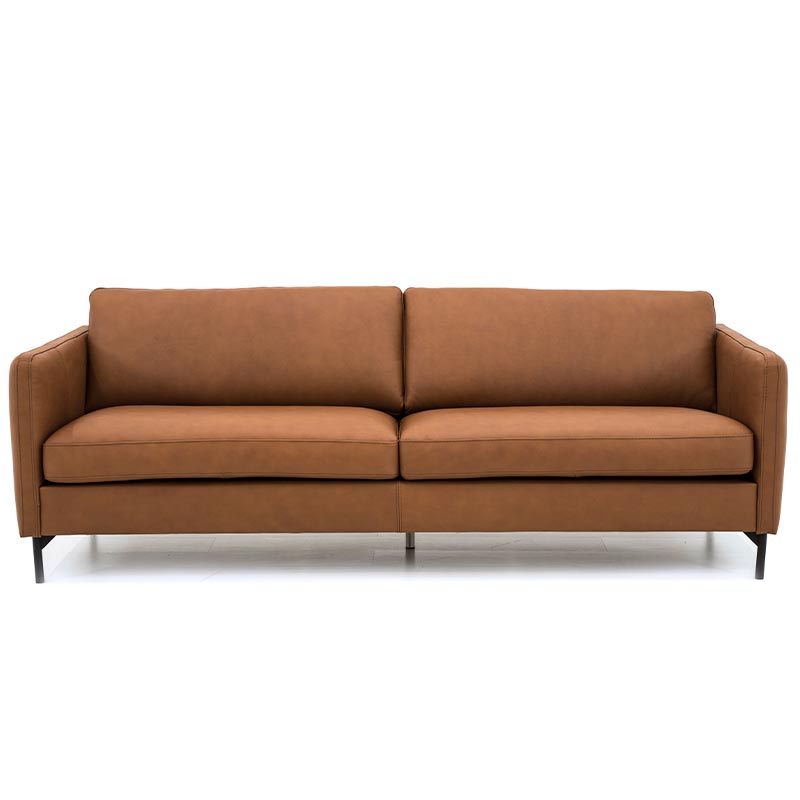 kombination Citron Midler Nordic 3 pers. XL sofa - stof/læder | Prismatch på Nordic Modulsofa