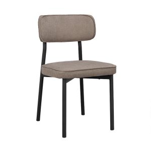 2 x Paisley stol – gråbrun