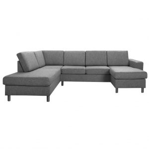 Panama Style U-sofa i stof – hurtig levering