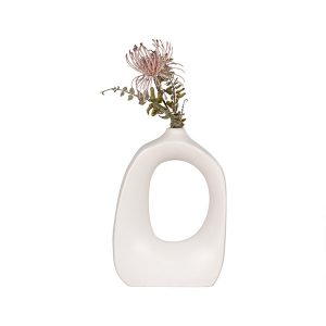 Pearl vase – hvid keramik