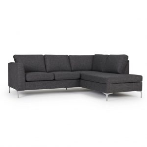 Shea K364 2 pers. open-end sofa – stof