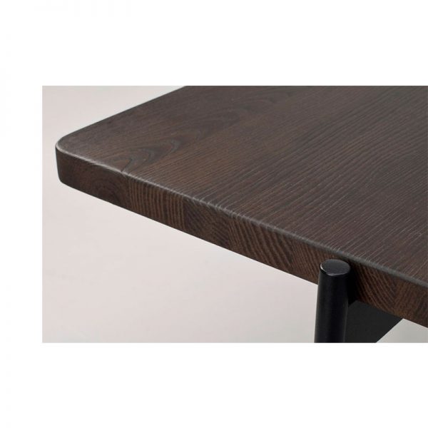 Shelton sofabord brun bordplade