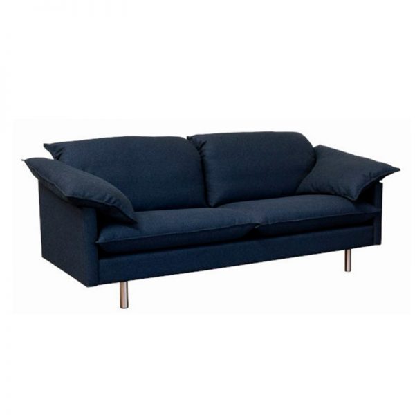 Skalma Bari sofa i mørkeblå tekstil