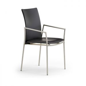Skovby SM 59 spisebordsstol – stof/læder