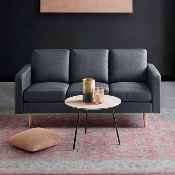 Uniq 3 personers sofa new malmø