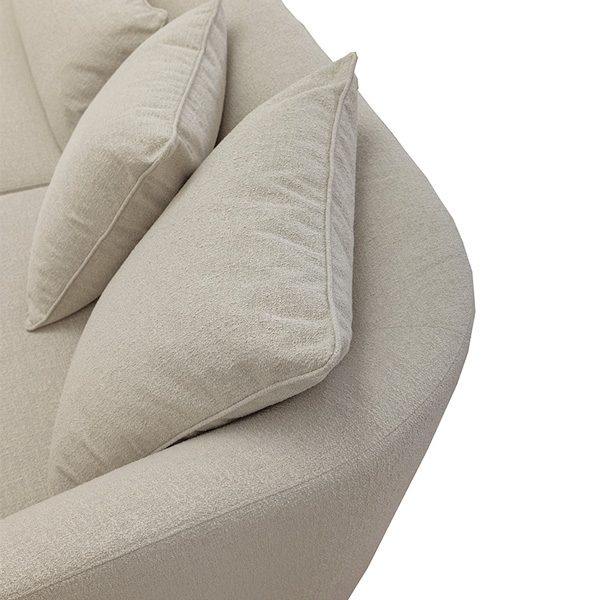 Vilmers Pebble 3 pers. sofa close up