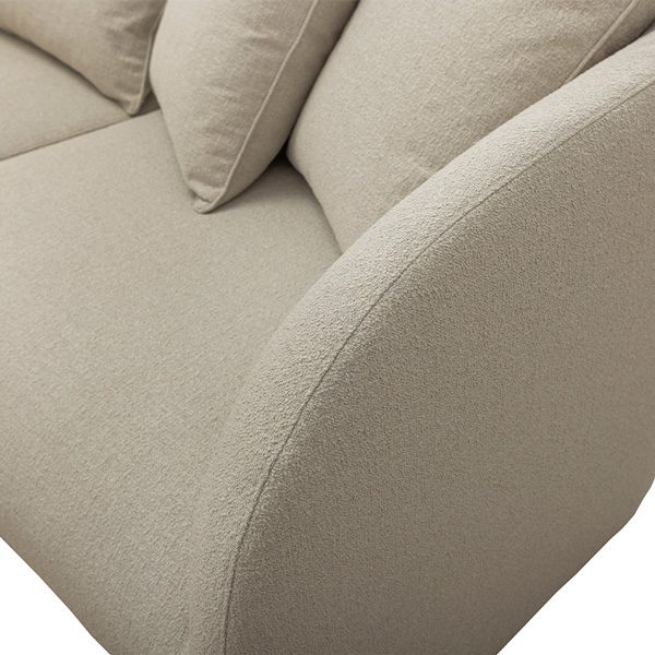 Vilmers Pebble 3 pers. sofa close up.