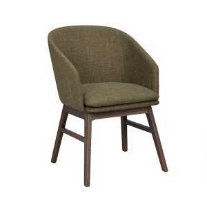 2 x Windham spisebordsstol – grøn/brun