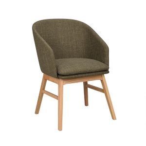 2 x Windham spisebordsstol – grøn/eg