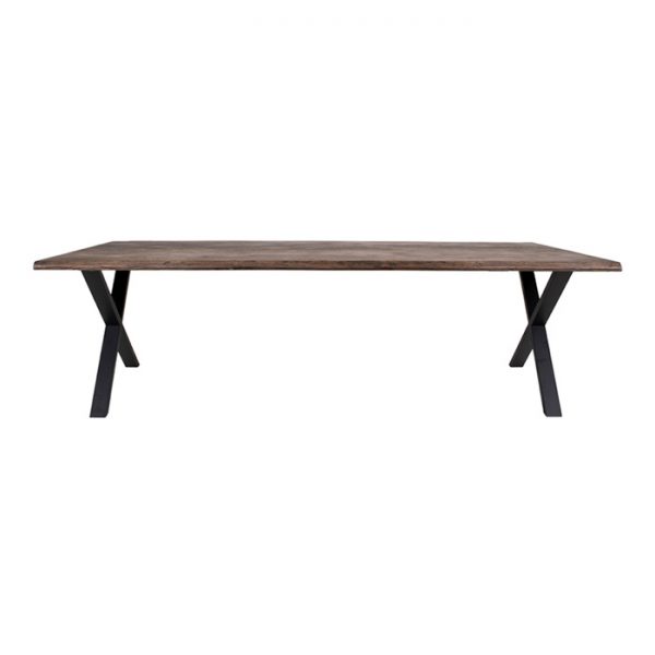 Wood spisebord i røget eg L 300 cm
