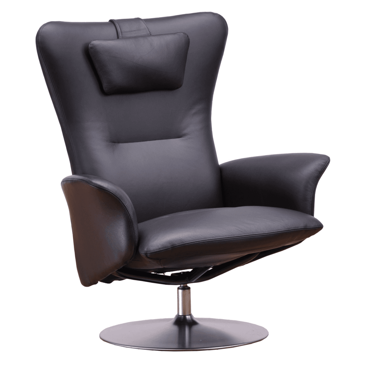mod Disco bringe handlingen Opus høj stol i kraftigt læder | Køb Opus lænestolen online her!